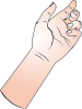 Holding Hand Clip Art